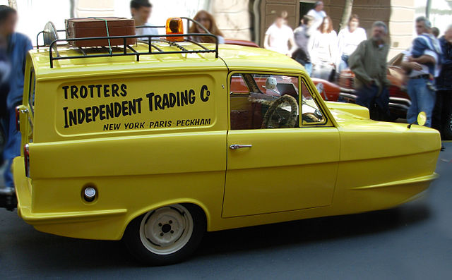 only fools and horses yellow van